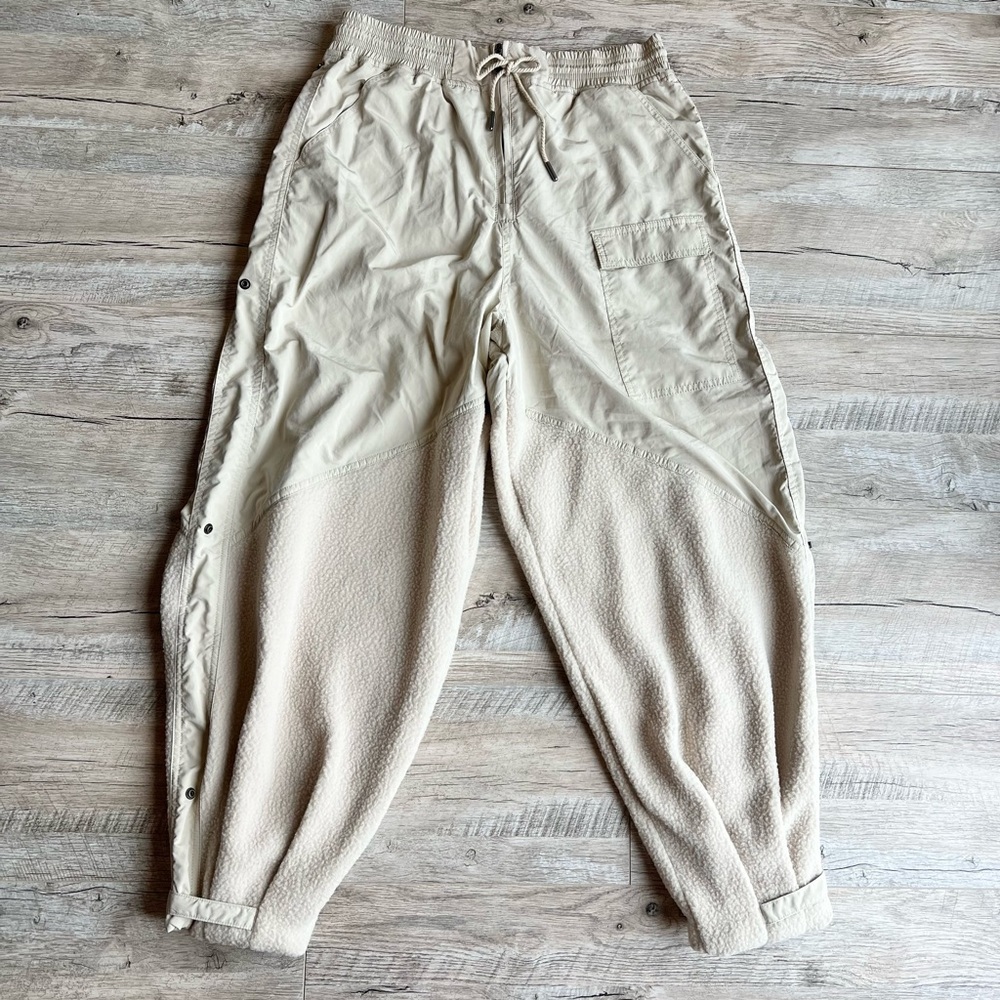 NWOT Free People Movement Cargo Sherpa Ski Parachute Pants Jogge…
